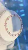 The titanium steel chain body, paired with pink pearls and crystal jewelry, is suitable for both men and women Application Scenario